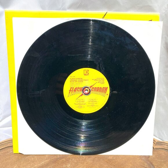 FLASH GORDON Original Soundtrack Music By Queen 1980 Vinyl Record - Picture 7 of 7